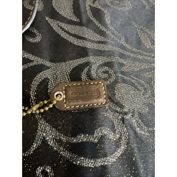Coach Patchwork Brown Wristlet with Strap & HangTag - Picture 9 of 9